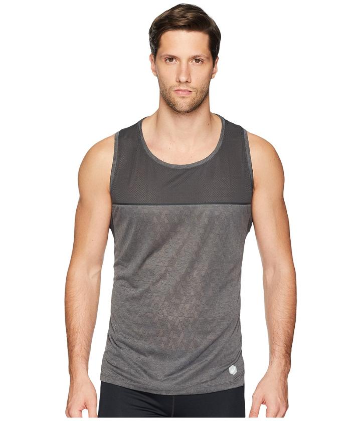 Asics Cool Singlet (dark Grey) Men's Sleeveless