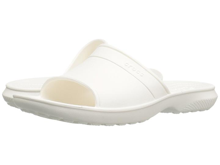 Crocs Classic Slide (white) Slide Shoes