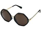Diane Von Furstenberg 37563 (matte Crystal Teal) Fashion Sunglasses