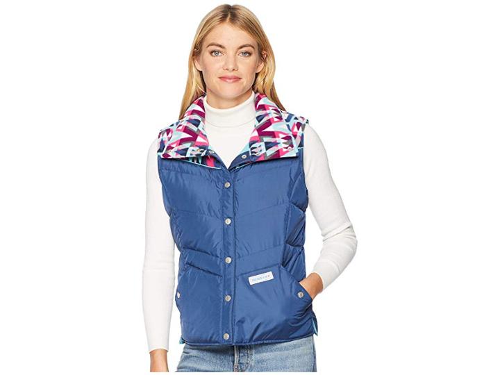 Obermeyer Carson Down Vest (trident) Women's Sleeveless