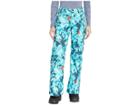 The North Face Sally Pants (transantarctic Blue Snowfloral Print) Women's Outerwear