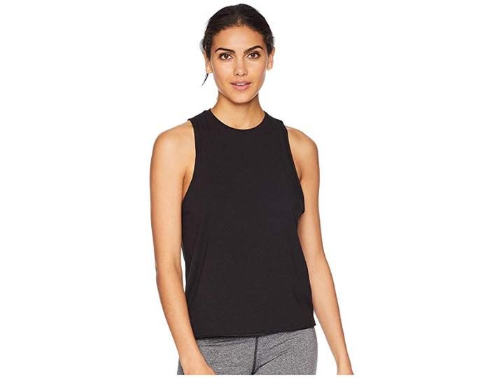 Alala Keyhole Muscle (black) Women's Sleeveless