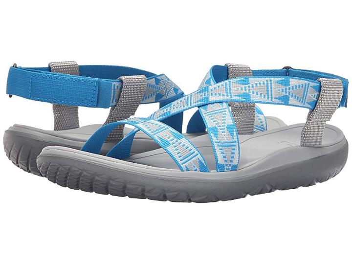 Teva Terra-float Livia (grey/blue) Women's Shoes