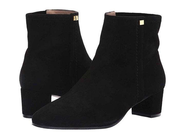 Stuart Weitzman Solo 45 (black Suede) Women's Shoes