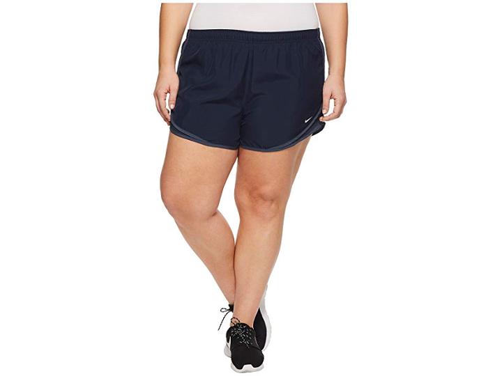 Nike Dry Tempo Running Short (size 1x-3x) (obsidian/obsidian/thunder Blue/wolf Grey) Women's Shorts