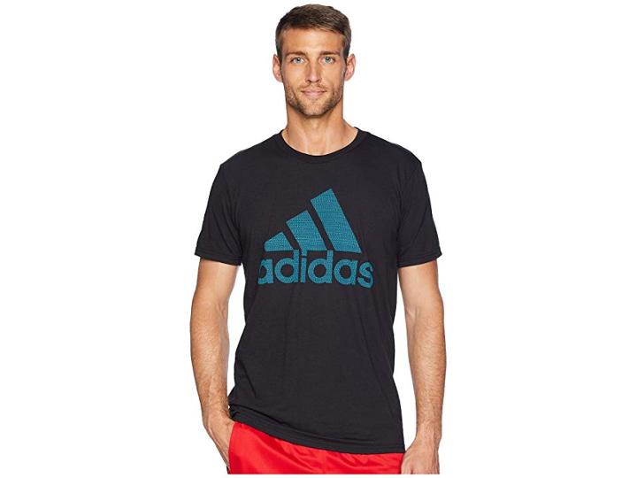 Adidas Badge Of Sport Mesh Tee (black) Men's T Shirt