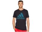 Adidas Badge Of Sport Mesh Tee (black) Men's T Shirt