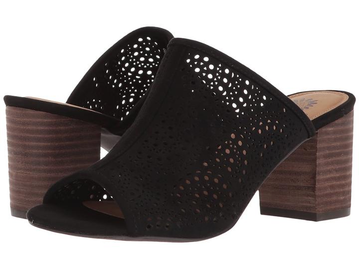 Yellow Box Vanderlyn (black) High Heels