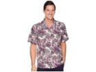 Tommy Bahama Shadow Shade Shirt (phlox) Men's Short Sleeve Button Up