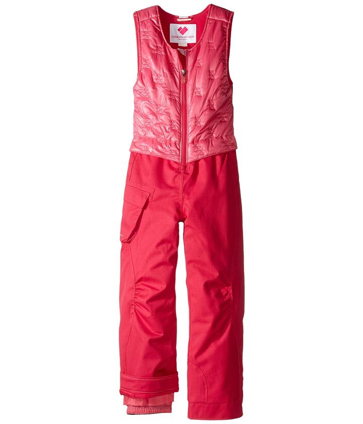 Obermeyer Kids Chacha Bib (toddler/little Kids/big Kids) (glamour Pink) Girl's Snow Bibs One Piece