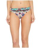 Nanette Lepore Rosarito Siren Bikini Bottom (white) Women's Swimwear