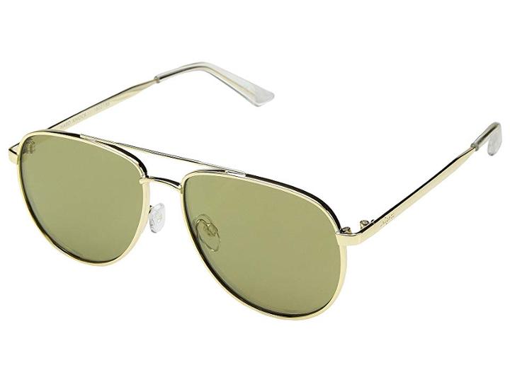 Le Specs Hard Knock (bright Gold/khaki Tint) Fashion Sunglasses