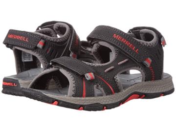 Merrell Kids Panther (toddler/little Kid) (black/red) Boys Shoes