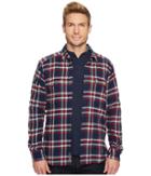Toad&co Mojac Overshirt (deep Navy) Men's Long Sleeve Button Up