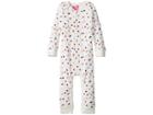 Joules Kids Printed Waffle Footie (infant) (cream Acorn Spot) Girl's Jumpsuit & Rompers One Piece