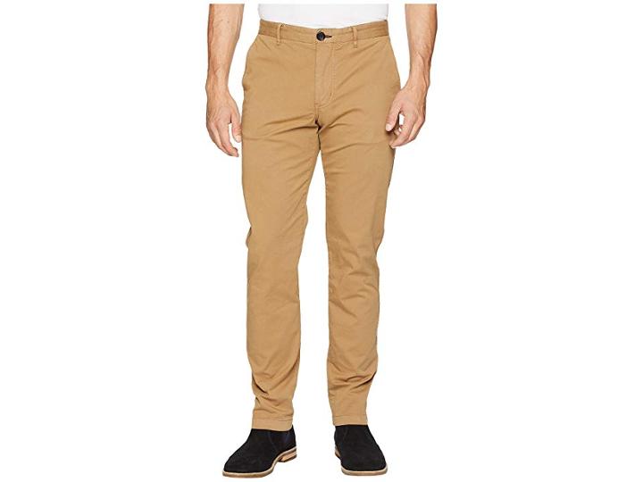 Paul Smith Stretch Cotton Chino (khaki) Men's Casual Pants