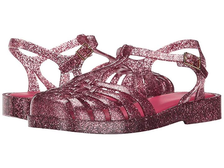 Mini Melissa Mel Aranha Quadrada (little Kid/big Kid) (fuchsia) Girl's Shoes