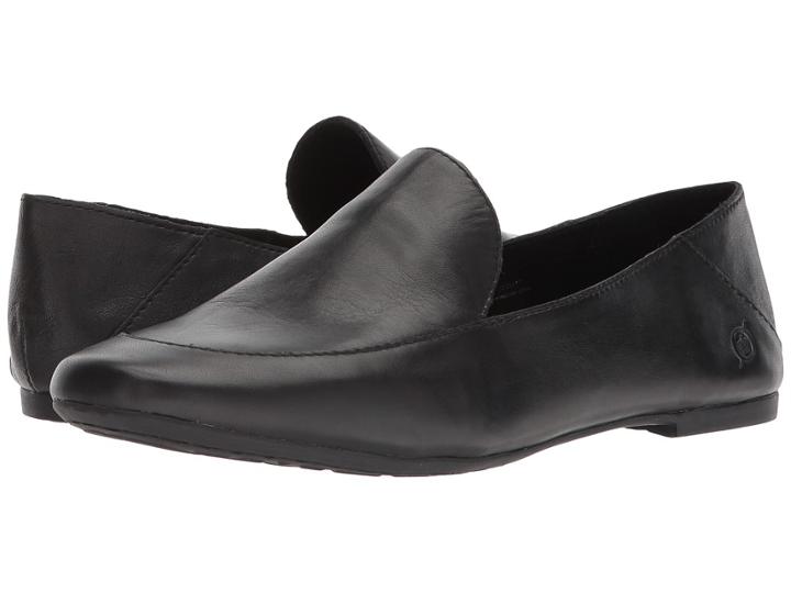 Born Carib (black Full Grain Leather) Women's Shoes