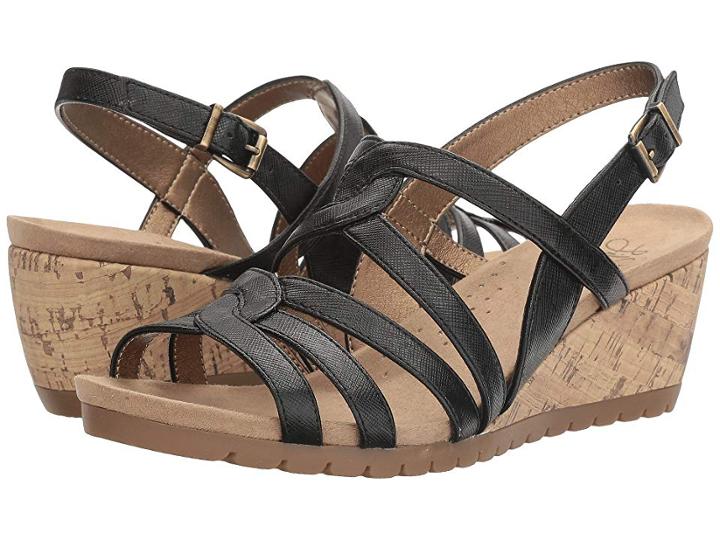 Lifestride Novak (black) Women's Sandals