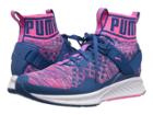 Puma Ignite Evoknit (true Blue/knockout Pink/puma White) Women's Running Shoes