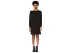 Eileen Fisher Bateau Neck K/l Dress (black) Women's Dress