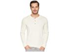 The North Face Long Sleeve Tnf Terry Henley (vintage White Heather) Men's Long Sleeve Pullover