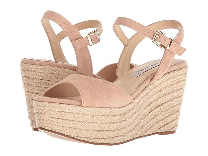 Kristin Cavallari Brandie Espadrille Wedge (tigers Eye Kid Suede) Women's Wedge Shoes