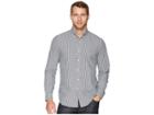 Polo Ralph Lauren Oxford Button Down Sport Shirt (black/white) Men's Clothing