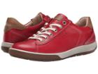 Ecco Chase Ii Tie (chili Red) Women's Lace Up Casual Shoes