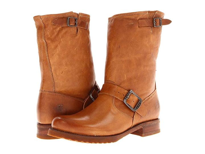 Frye Veronica Short (camel Soft Vintage Leather) Cowboy Boots