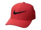 Nike Train Vapor Swooshflex Hat (university Red/university Red/black/black) Caps