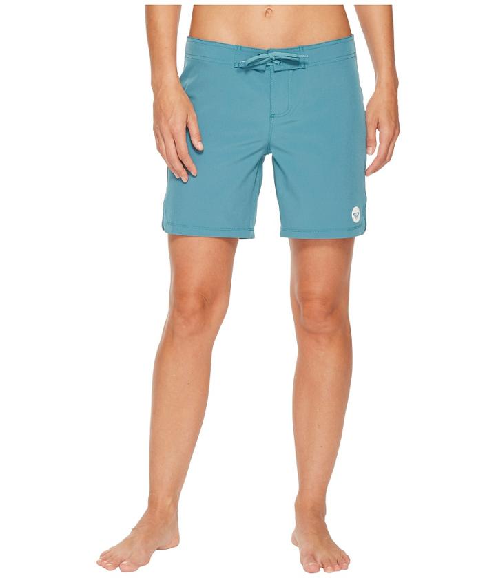 Roxy To Dye 7 Boardshort (brittany Blue) Women's Swimwear