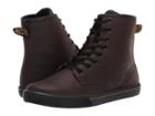Dr. Martens Sheridan Octavo (dark Brown Mohawk Non Woven Synthetic/black Soft Pu) Women's Boots