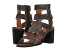 Cc Corso Como Elise (black Worn Leather) Women's Sandals