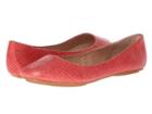 Miz Mooz Phaedra (red) Women's Flat Shoes