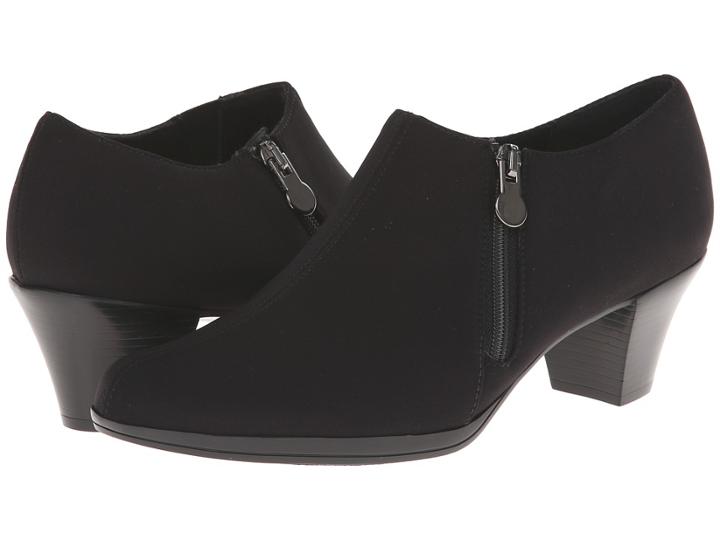 Munro Taylor (black Fabric) Women's Zip Boots