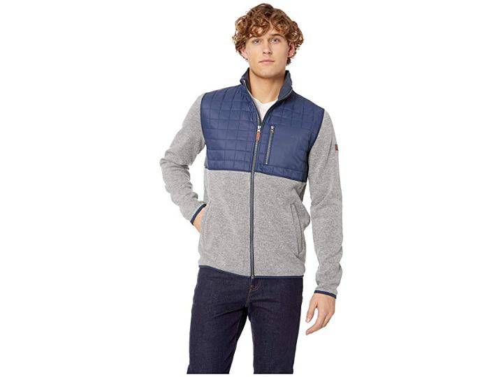 Quiksilver Into The Wild Fleece (grey Heather) Men's Coat