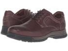 Johnston & Murphy Xc4(r) Waterproof Thompson Plain Toe Lace-up (mahogany Waterproof Tumbled Full Grain) Men's Lace Up Casual Shoes