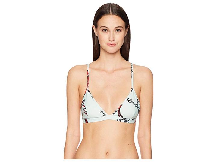 Versus Versace Triangolo Mare Donna Jersey (mint/stampa) Women's Clothing