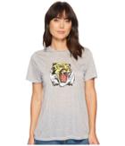 Hudson Short Sleeve Basic Tee In Worn Out Grey (worn Out Grey) Women's T Shirt