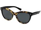 Valentino Va 4013 (cubed Havana/grey) Fashion Sunglasses