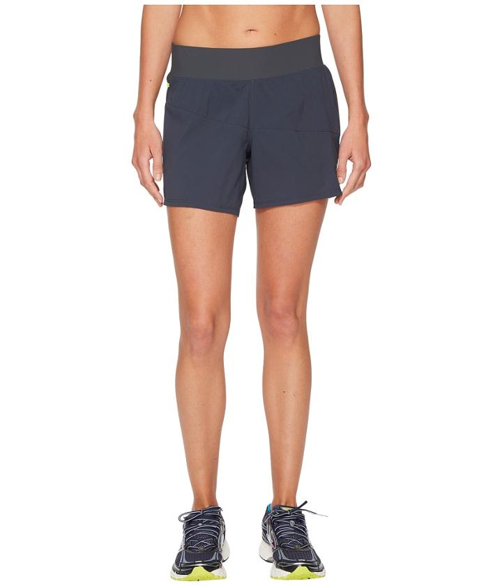 Brooks Cascadia 5 Shorts (asphalt) Women's Shorts