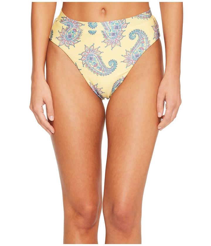 Isabella Rose Little Havana High Leg High-waisted Bikini Bottom (multi) Women's Swimwear