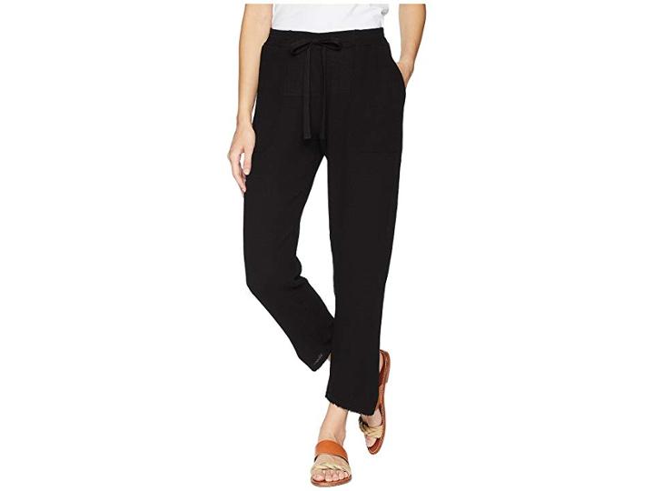 Three Dots Emma Pant (black) Women's Casual Pants