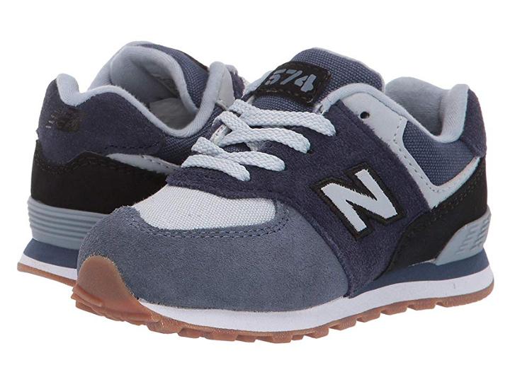 New Balance Kids Ic574v1 (infant/toddler) (pigment/black) Boys Shoes