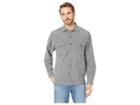 Tommy Bahama Montauk Tweed Shirt (ash Grey) Men's Long Sleeve Button Up