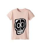 Nununu Skull Mask Patch T-shirt (infant/toddler/little Kids) (powder Pink) Girl's T Shirt