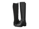 Cole Haan Imogene Boot Ii (black Leather/black Stretch) Women's Boots