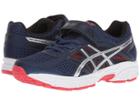 Asics Kids Gel-contend 4 Ps (toddler/little Kid) (deep Ocean/silver) Boys Shoes