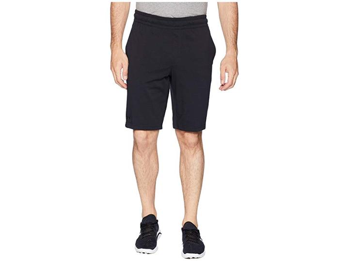 Under Armour Rival Jersey Shorts (black/black) Men's Shorts